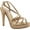 Champagne Glitter, variant on Dyeables Women's Bryce Platform Sandal