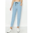 thumbnail image 2 of ALWAYS Women's Super Soft Sweatpants with Pockets Skyblue 3X Large, 2 of 5