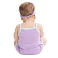 thumbnail image 5 of Mustang Baby Girls Sleeveless Graphic Romper with Matching Bow Headband, Sizes 0/3M-24M, 5 of 7