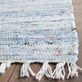 thumbnail image 3 of Safavieh Rag 2'3" X 5' Hand Woven Cotton Rug in Light Blue, 3 of 3