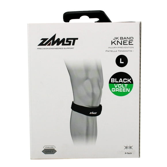Zamst JK Band Knee Support Brace Large Volt Green