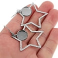 thumbnail image 5 of WRITWAA Stainless Steel Star Earring Findings for Jewelry Making, 6 Pieces, Craft Supplies for Accessories, 5 of 7
