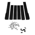 thumbnail image 2 of Falda Lateral del Automóvil, Suave Flexible de Longitud Ajustable de la Falda del Lado Universal de Alta Resistencia 6 Piezas para Protecció, 2 of 7