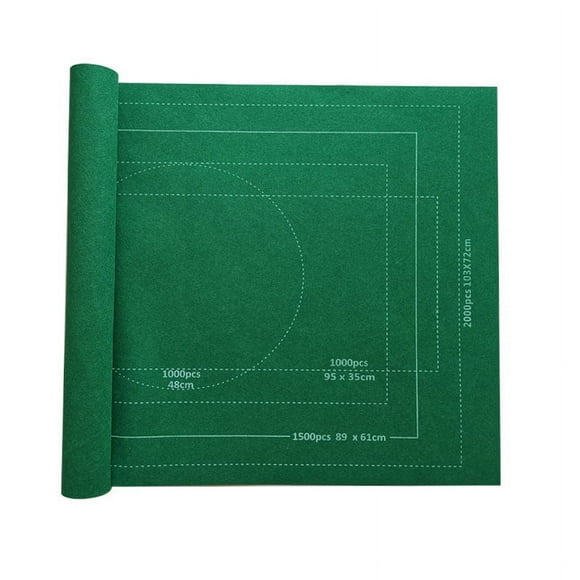 Puzzle Storage Solution Roll Up Mat Bag for 2000 Piece Puzzles Housekeeping Organization