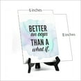 thumbnail image 4 of Better an OOPs Than A What If Table or Counter Sign with Easel Stand, 6" x 8", 4 of 4
