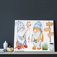 thumbnail image 3 of Fuzoiu Gnome Camping Fishing Print Canvas Wall Art for Bathrooms,Wall Decor for Bedroom,Framed Artwork for Wall,Modern Wall Decorations Prints Picture for Kitchen Home, 3 of 6