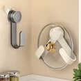 thumbnail image 4 of Hilingoto Suction Cup Pot Lid Rack, Versatile, 19.5 X 3.5 Cm, Wall Pot Rack, Cupboard Lid Holder, Easy Installation, for Pots, Pans, Cutting Boards, Utensils | Kitchen Cabinet Storage,Beige, 4 of 6