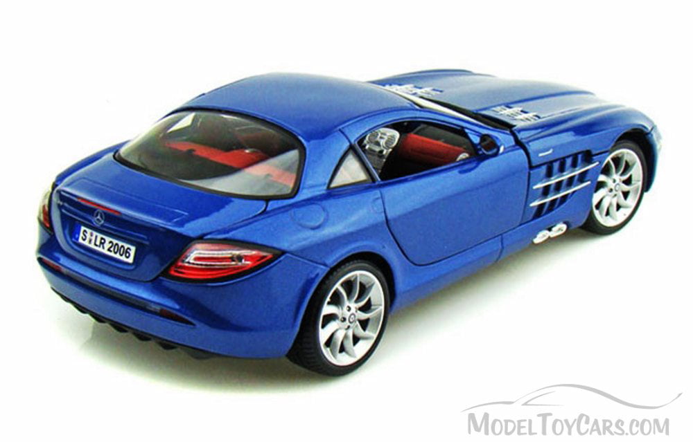 Maisto MI36653BL Mercedes SLR MC Laren Blue 1:18 MODELLINO Die CAST Model Compatible avec