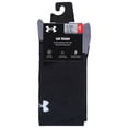 thumbnail image 2 of Under Armour Kids&s; Team Over-The-Calf Baseball/Softball Socks (Black/White), 2 of 2
