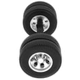 thumbnail image 1 of Akozon 1/14 Rear Tire,Rear Tire,Rear Axle Tire DIY RC Part Accessory Fit For Tractor Trailer 1/14 RC Car Model, 1 of 8