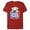 Red, variant on Men's ICEE Peekaboo Bear Logo Graphic Tee Royal Blue X Large