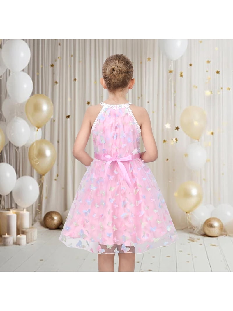 butterfly halter dress EastFlair Women's Elegant Butterfly Beige Maxi Halter Dress Sleeveless Flower Summer Wedding Party Vacation Holiday Date Night Ninang Occasion