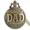 bronze, variant on Vintage bronze carving DAD Fashion Quartz Pocket Watch Give Father Best Pendant Gift Collection Artwork (bronze)