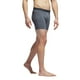 thumbnail image 4 of Calzoncillos tipo bóxer adidas de algodón elástico para hombre, color negro, paquete de 4, 4 of 7