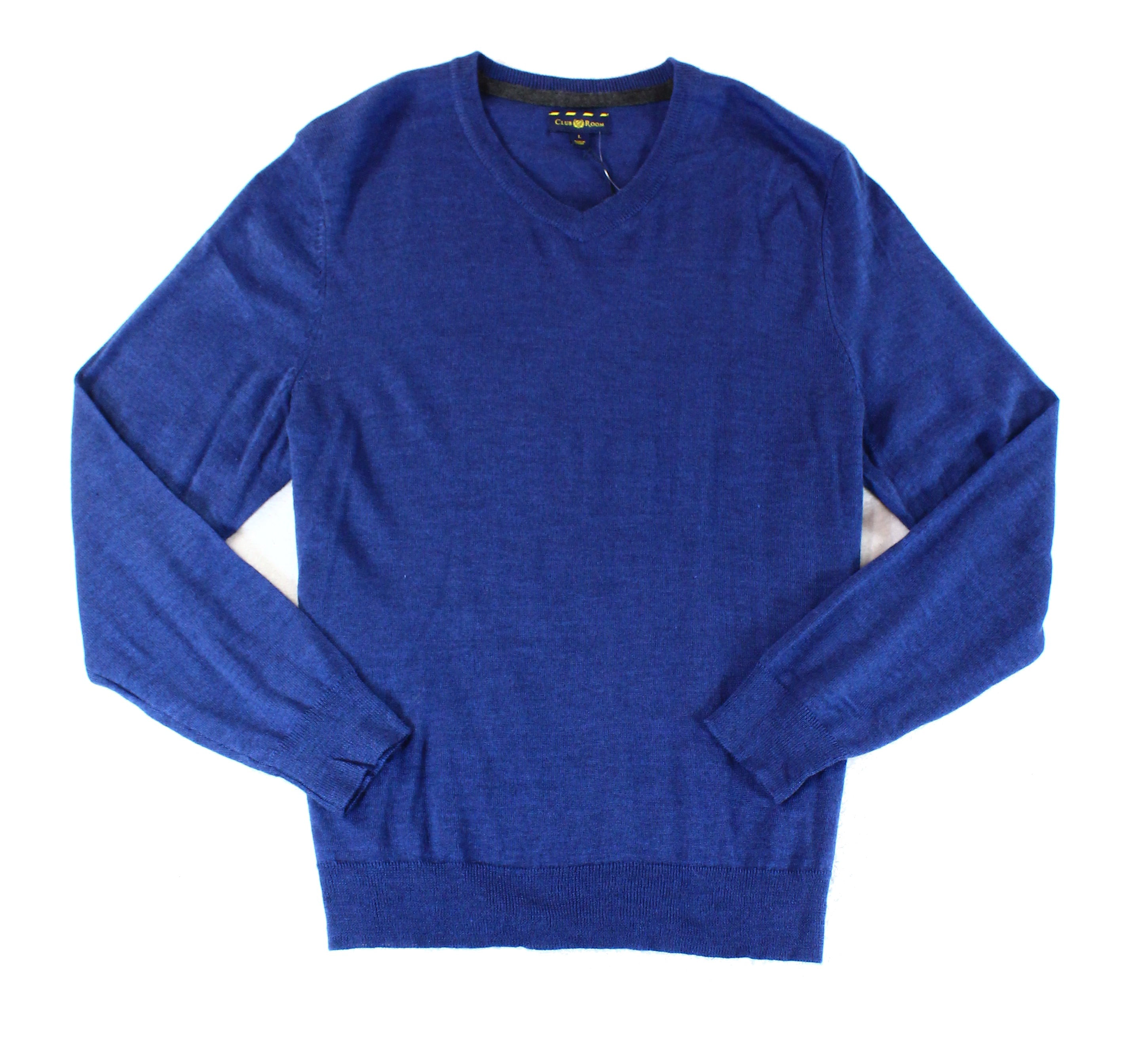 Club Room Mens Merino Blend Pullover Sweater - Walmart.com