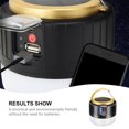 thumbnail image 3 of Camping Light USB Portable Lighting Equipment Phone Charge Solar Camping Lantern, 3 of 8