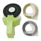 thumbnail image 3 of Embossing Label Maker Green Fácil operación Diseño ergonómico Etiqueta portátil que hace la impresora con las cintas para el arte DIY, 3 of 8