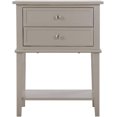 thumbnail image 3 of Glory Furniture Newton 2 Drawer Nightstand in White, 3 of 15