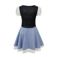 thumbnail image 3 of OKSALE Women's Oktoberfest Dresses Bavarian Carnival Maid Dress Beer Bar Waiter Dresses Short Sleeve Party Munich Outfit Oktoberfest Festival Clothes, 3 of 4