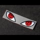 thumbnail image 3 of Pegatinas de figura de anime Naruto Uchiha Itachi Sharingan Madara Rinnegan pegatinas de ojos pegatinas reflectantes para ventana de casco de luz de coche, 3 of 5