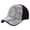 Silver, variant on Women Studded Rhinestone Crystals Adjustable Baseball Cap Solid And Shiny Denim Sun Hat
