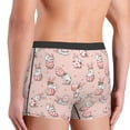 thumbnail image 3 of Goofa Easter Rabbit Printed Men's Boxer Briefs Underwear, Moisture-Wicking Underwear, Trunk,Soft and Breathable Cotton Underwear-Small, 3 of 9