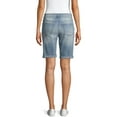 Time and Tru Women's Denim Bermuda Shorts