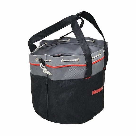 Westward Bucket Bag, Black/Gray, Polyester, 0 Pockets 32PJ52