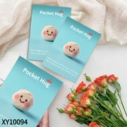 Adorable Pocket Hug Emoji,Pocket Hug Sweet, Positive Daily Reminder, Encouraging Gift for Family and Friends, Perfect for Christmas, Easter, Thanksiving