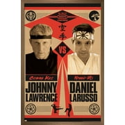 Cobra Kai - Versus Wall Poster, 22.375" x 34", Framed