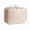 Beige, variant on Kladzum Double-layer Shoe Bags for Travel Portable Travel Toiletry Bag Clothing-item Large Capacity Waterproof Dirt-Resistants Storage Bags for Packing in Suitcase, Vacation Business Trip