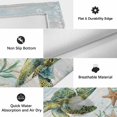 thumbnail image 6 of Ocean Green Turtles Outdoor Rug for Patio/Deck/Porch, Non-Slip Large Area Rug 4 x 6 Ft, Coastal Starfish Summer Nautical Seagrass Indoor Outdoor Rugs Washable Area Rugs, Camping Rug Carpet Runner, 6 of 8