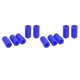 thumbnail image 5 of Tapa De Manguera De Vacío De Admisión, Sellado De 6 Mm Extremo De Manguera De Vacío De Admisión Resistencia Al Desgaste Silicona Resistente Para Protección ANGGREK Azul, 5 of 8