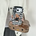 thumbnail image 4 of Fashion Style Cute Cartoon Plush Winter Hello Kitty Phone Case Suitable for iPhone 14 15 16 17/Pro Max/Pro Xmas New Year Gifts, 4 of 11