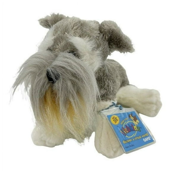 Webkinz Schnauzer Dog  (With Sealed Code) Plush