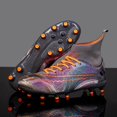 thumbnail image 3 of Zapatos de fútbol deportivos FG para hombres, botas de fútbol para adultos, zapatos de entrenamiento de Futsal, ultraligeros, antideslizantes, tacos transpirables para exteriores, venta al por mayor,, 3 of 5