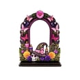 thumbnail image 3 of Dia De Los Muertos Altar Wooden Picture Frames,Day of The Dead Decorations Colorful Butterfly Sugar Skull Frame for Indoor Ofrenda Altar Table Remembrance Display Style C, 3 of 6
