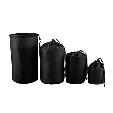 4PCS Stuff Sacks Drawstring Storage Bag Camping Bags Dustproof Outdoor Camping