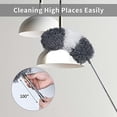 thumbnail image 2 of Microfiber Feather Duster with 100 Inches Extendable Pole, 2 Pack Dusters for Cleaning Ceiling, Fan, Furniture, 2 of 7