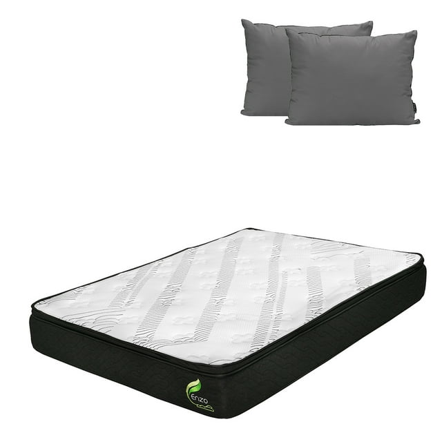 Colchón Queen Size DICASA Enzo + Almohada 2Pack