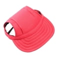 thumbnail image 2 of Sombrero de béisbol para perros, , lona, deporte, sombrero para Rojo S Yinane Gorra de béisbol de gatito, 2 of 8