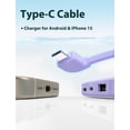 thumbnail image 4 of Power Bank miisso 6000 mAh Ultra Slim con cables integrados, 4 of 9