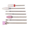 thumbnail image 1 of Brocas Para Pulir Uñas, Varias Asperezas De Cerámica Para Eliminar La Piel Muerta Que Dan Forma A Las Brocas Para Uñas Para Salón De Uñas, 1 of 7