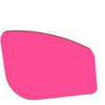 thumbnail image 3 of 9PCS Vinyl Label Scraping Tool Soft Blue Squeegee Auto Stickers Decals Screen Printing Sign Making Craft Flat Scraper (Hard Pink), 3 of 7
