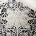 thumbnail image 6 of SAFAVIEH Brentwood Ezra Oriental Runner Rug, Black/Ivory, 2' x 8', 6 of 11
