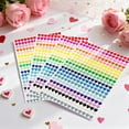 thumbnail image 3 of 6000 Piece Heart Stickers 0.5 Inch Tiny Mini Small Shape Adhesive Valentine Love Envelope Seal Card Crafts, 3 of 7