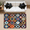 Multicolour 3, variant on CURLYOOT Snowflake Area Rug 3x5 Ft Rugs for Entryway Entrance Kitchen, Washable Non Slip Ethnic Vintage Indoor Floor Carpet for Bedroom Living Room