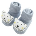 thumbnail image 1 of Children Floor Socks Spring Autumn 3D Cartoon Toy Baby Socks Glue Dispensing Non- Baby Socks, 1 of 3