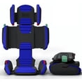 thumbnail image 1 of Asiento elevador para auto mifold Hifold ajustable para niños, azul océano, 1 of 6