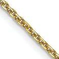 thumbnail image 2 of 14K Yellow Gold 1.7mm Solid Diamond-cut Cable with Lobster Lock Chain - 30", 2 of 8
